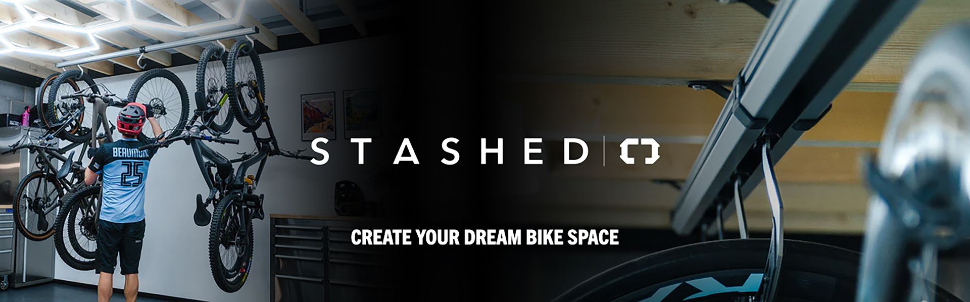 Stashed bietet erstklassige Bike-Lagersysteme